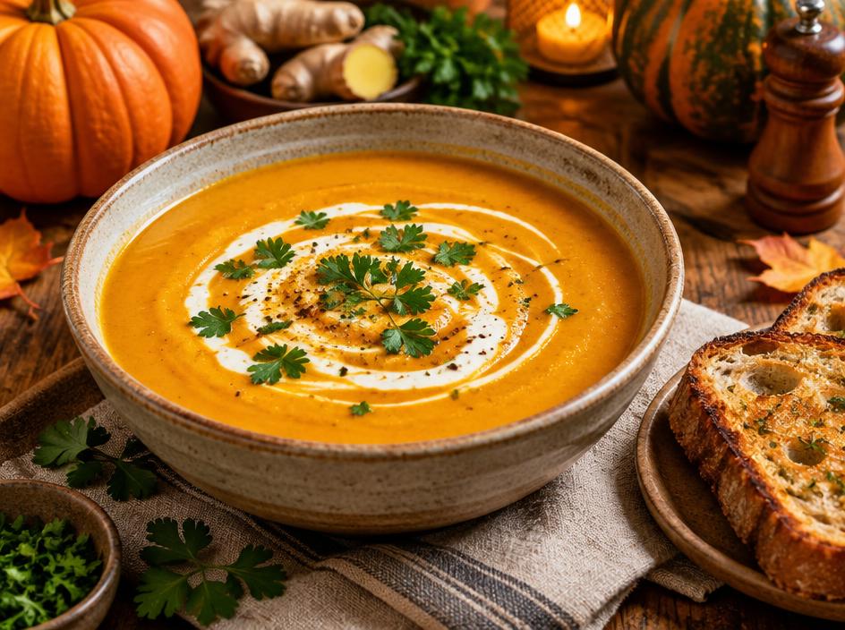 Sopa de abóbora